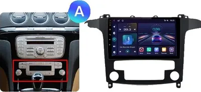 Obrázok produktu pre Autorádio Ford S Max S-MAX, hlasové ovládanie s AI, Carplay a 4G