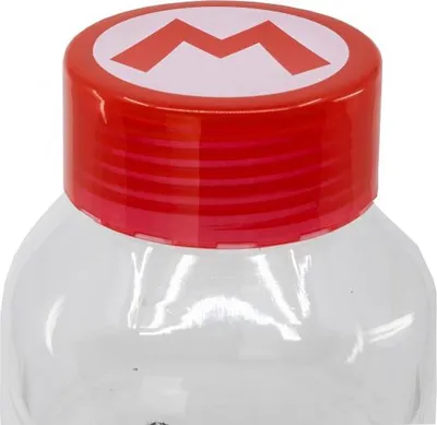 Produktbild von Kunststoff XL Flasche SUPER MARIO 1200ml, 03593