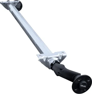 Produktbild von AL-KO OPTIMA ungebremste Anhängerachse 750 kg 4x100 1260 mm 1720 mm Achse für PKW Anhänger Autoanhänger Transportanhänger Bollerwagen Rasentraktor