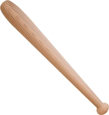 Produktbild von Famanu Aufblasbarer Baseballschläger Holzlook - ca. 82 cm