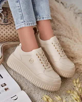 Zdjęcie produktu dla Royalfashion Damskie buty sportowe na platformie Loroppe, rozmiar 40
