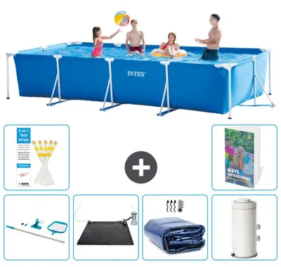 Produktbild von Rechteckiger Frame Pool - 450x220x84 cm - 7-teilig  S61