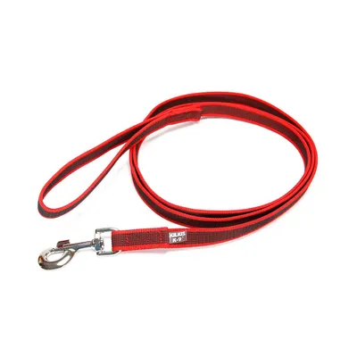Produktbild von Julius-K9 Leine Super Grip mit Handschlaufe rot, Maße: 2 m x 20 mm