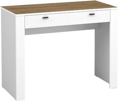 Produktbild von Schminktisch Schreibtisch mit Schubladen MOSSO 10 weiß