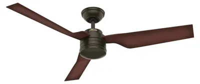 Image de Ventilateur de plafond pour l'extérieur avec interrupteur mural Outdoor Cabo Frio 132 cm Bronze