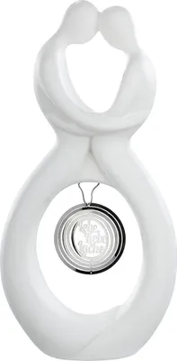 Produktbild von Gilde Skulptur Paar "Zuneigung" Keramik creme 30976