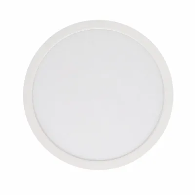 Obrázek produktu pro LED stropní svítidlo kulaté Ø300 mm 24W IP44 zapuštěné/povrchové bílé, CCT 3000K--4000K-6000K, nastavitelný řez Ø65-270 mm, ultratenké provedení 17 mm.