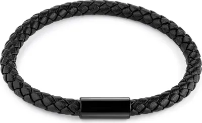 Produktbild von Zeeme Stainless Steel Armband Edelstahl 21cm schwarz 065060009-1