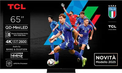 Produktbild von TCL 65C7K, 165,1 cm (65"), 3840 x 2160 Pixel, QD-Mini LED, Smart-TV, WLAN, Metallisch