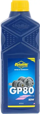 Zdjęcie produktu dla Putoline GP80, olej mineralny (API GL4) dla Simson & MZ - 1 litr