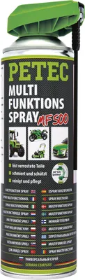 Obrázek produktu pro Multifunkční sprej / rozpouští, maže a čistí / 1x 500ml - PETEC