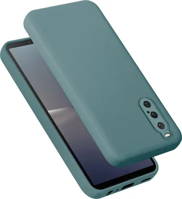 Immagine prodotto di Cadorabo cover per Sony Xperia 10 V cover in silicone Custodia per cellulare in silicone liquido, antigraffio e antiurto Cover protettiva per Sony Xperia 10 V