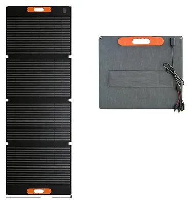 Obrázok produktu pre Solárny panel, vysoká účinnosť, skladací a prenosný, 200 W flexibilný solárny panel