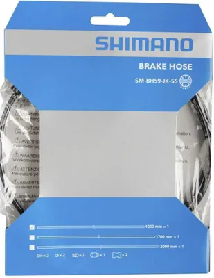 Produktbild von Shimano Bremsschlauch sm-bh59-jk br.line shim.sm-bh59-jk 1000 mm