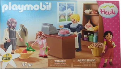 Produktbild von PLAYMOBIL, Dorfladen der Familie Keller, Heidi, 70257