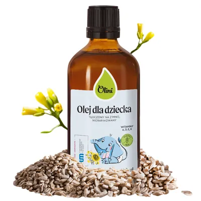 Immagine prodotto di Olio per bambini Olini 100 ml.