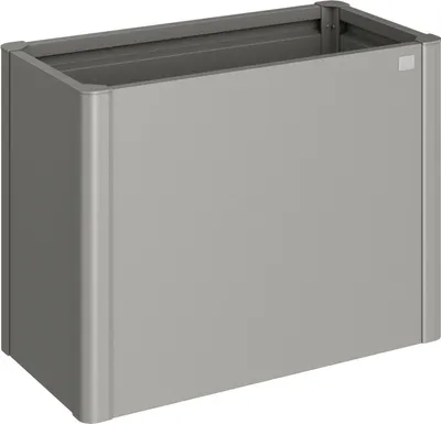 Produktbild von Biohort Belvedere, 340 l, Rechteck, Grau, Aluminium, Galvanisiertes Stahl, Pflanzbeet
