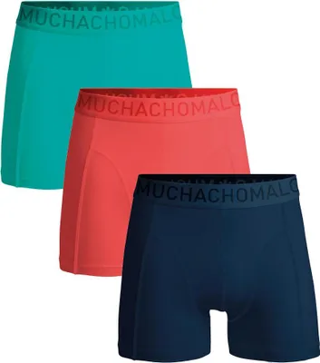 Produktbild von Muchachomalo Herren Boxershorts – 3er Pack – Microfaser & Stretch – Leichte Sport-Unterwäsche – Größe S - U-MICROFIB1010-181