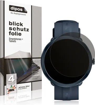 Produktbild von Blickschutzfolie für Maimo Watch R matt Schutzfolie Folie Display Schutz dipos