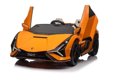 Produktbild von Kinderfahrzeug - Elektro Auto "Lamborghini SIAN 2 Sitzer" -4 Motoren-