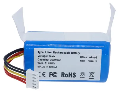Ersatzakku 14,4 V 3600 mAh für Staubsaugerroboter