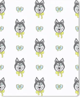 Produktbild von MuchoWow® Mauspad Mousepad Husky - Hund - Winter - Design 30x40 cm - Mousepads - Maus Mat - Pad - Mausunterlage - Mausmatten
