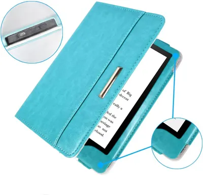 Image de Étui pour liseuse Kindle Paperwhite V 2021, 6,8 pouces, B09TMF6742, bleu
