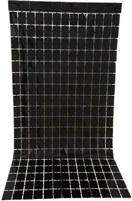 Produktbild von Flächenvorhang 200x100 cm schwarz