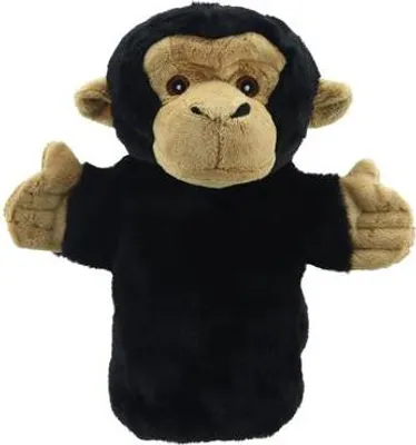 Image de The Puppet Company Marionnette Chimpanzé - Marionnette de singe en peluche Enfants