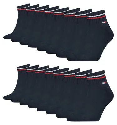 Produktbild von 8 Paar Tommy Jeans Herren Quarter Iconic Socken