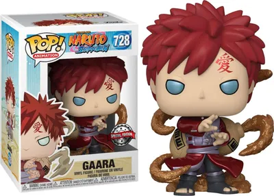 Image de Funko Pop! Naruto Gaara Figurki Winylowe - Edycja Metaliczna Ekskluzywna
