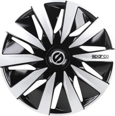 Produktbild von Radkappen Lazio 15 Zoll Abs Schwarz / Silber 4Er Set