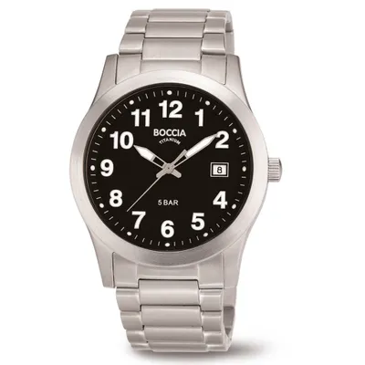 Produktbild von Boccia Herren Armbanduhr 3619-03 Classic Titan