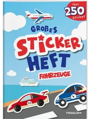 Immagine prodotto di Großes Stickerheft. Fahrzeuge