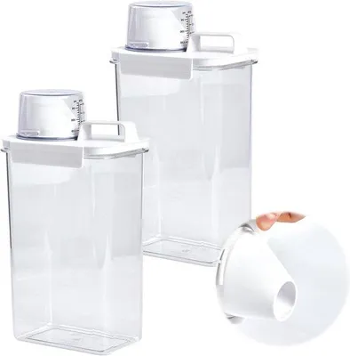 Produktbild von Famanu Wasmitteldispenser mit 2300 ml Kapazität - Luftdicht und langlebig
