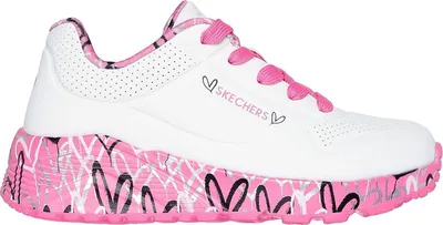 Produktbild von Skechers Uno Lite Lovely Luv Weiß WHP Größe EU 28