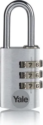 Image de YALE YE3CB/20/121/1/GO Cadenas à combinaison 20 mm or (YE3CB/20/121/1/GO)
