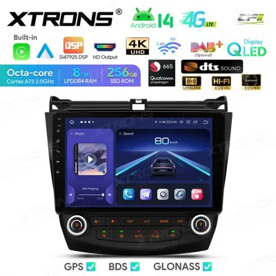 Produktbild von Xtrons IQP14ACHLP Android Autoradio Honda Accord 8/256 GB Navigation DSP