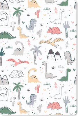 Produktbild von MuchoWow® Mauspad Mousepad Muster - Dino - Baum - Jungen - Kinder - Kinder 18x27 cm - Mousepads - Maus Mat - Pad - Mausunterlage