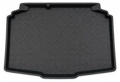 Produktbild von Kofferraumwanne für Skoda Fabia IV 2021- (Schrägheck) – Schwarz, passgenau