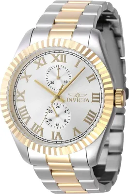 Immagine prodotto di Invicta Specialty 47426 Orologio da Uomo - Movimento al Quarzo - Acciaio Inossidabile con Quadrante Argento - 43 mm