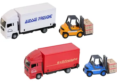 Produktbild von SZ D/C MAN LKW m.Gabelstapler 2-f. sort.