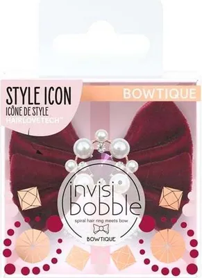 Produktbild von InvisiBobble Bowtique British Royal Take a Bow gumička do vlasů