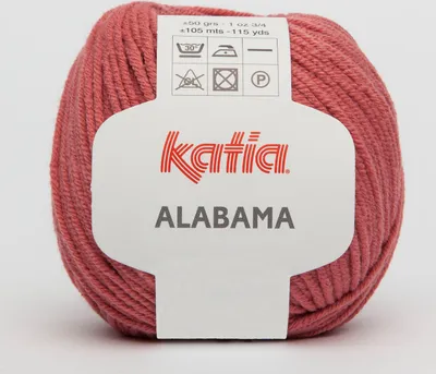 Produktbild von ALABAMA von Katia - SALMON (45) - 50 g / ca. 105 m Wolle