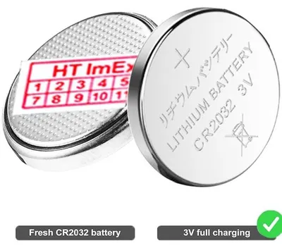Produktbild von RTC CR2032 BIOS Batterie CMOS Knopfzelle Akku Battery mit Steckerkabel für Dell Inspiron One 19, 2020, Inspiron 3443, 3482, 3552