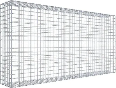 Produktbild von Gabione 200 cm x 100 cm x 30 cm (L x H x T), Maschenweite 5 cm x 5 cm, C-Ring