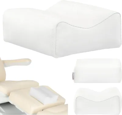 Zdjęcie produktu dla Podnóżek do pedicure na fotel podstawka pod nogę biały