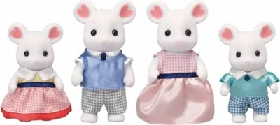 Image de Sylvanian Families 5308 Sylvanian Families Famille souris marshmallow