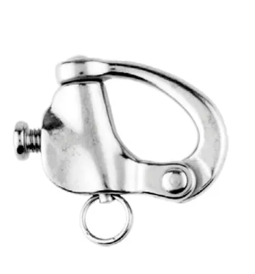 Produktbild von Schnappschäkel mit Schraube 42mm, Edelstahl, A4