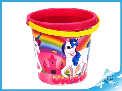 Obrázek produktu pro Kbelík jednorožec 17cm 10m+